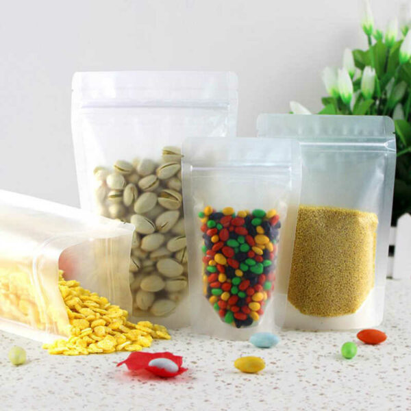 Ziplock Zakken Clear Transparant Standup (50 stuks)