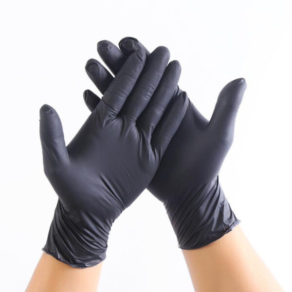 Handschoenen Nitrile Zwart (Doos met 100 stuks)